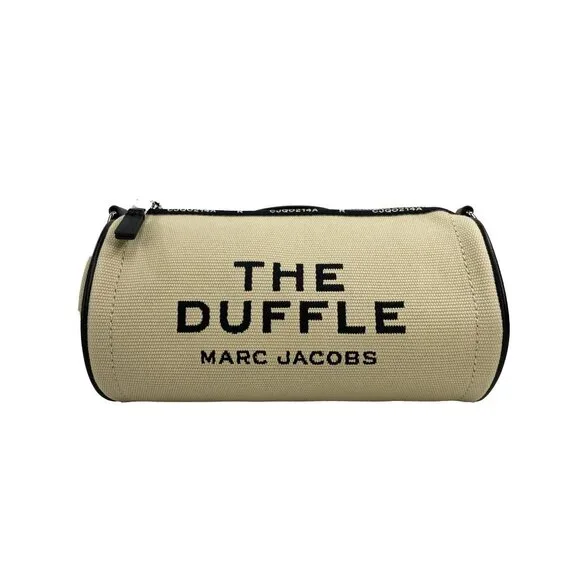 NEW Marc Jacobs The Duffle Bag Warm Sand Canvas Crossbody Bag Purse Travel